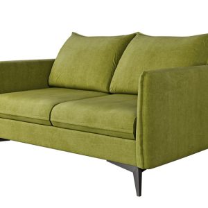 Ropez Juli Bis sofa 2 osobowa nogi metalowe tkanina zielona 198789 Ropez Juli Bis sofa 2 osobowa nogi metalowe tkanina zielona 198789