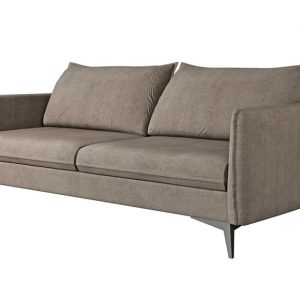 Ropez Juli Bis sofa 3 osobowa nogi metalowe tkanina beż 198792 Ropez Juli Bis sofa 3 osobowa nogi metalowe tkanina beż 198792