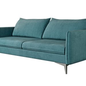 Ropez Juli Bis sofa 3 osobowa nogi metalowe tkanina turkus 198783 Ropez Juli Bis sofa 3 osobowa nogi metalowe tkanina turkus 198783