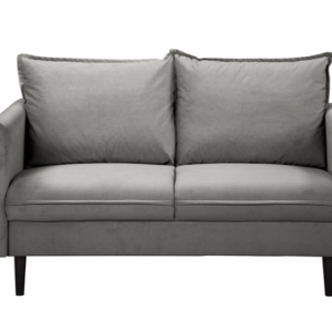 Ropez Juli sofa 2 osobowa wysokie nogi plusz grafitowy 180792