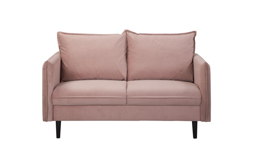 Ropez Juli sofa 2 osobowa wysokie nogi plusz wrzosowy 180780