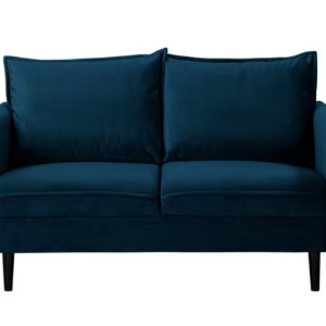 Ropez Juli sofa 2 osobowa wysokie nogi tkanina welur granat 180770