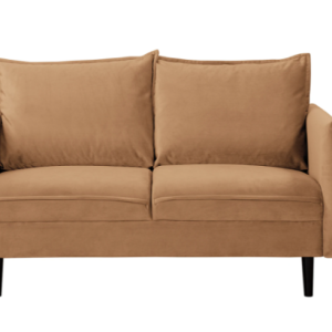 Ropez Juli sofa 2 osobowa wysokie nogi tkanina welur krem 180778