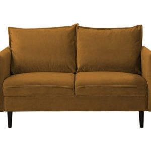 Ropez Juli sofa 2 osobowa wysokie nogi tkanina welur złoty 180795 Ropez Juli sofa 2 osobowa wysokie nogi tkanina welur złoty 180795