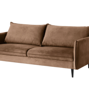 Ropez Juli sofa 3 osobowa wysokie nogi tkanina plusz brąz 180786 Ropez Juli sofa 3 osobowa wysokie nogi tkanina plusz brąz 180786