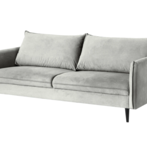 Ropez Juli sofa 3 osobowa wysokie nogi tkanina plusz szary 180794 Ropez Juli sofa 3 osobowa wysokie nogi tkanina plusz szary 180794