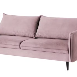 Ropez Juli sofa 3 osobowa wysokie nogi tkanina welur różowy 180777 Ropez Juli sofa 3 osobowa wysokie nogi tkanina welur różowy 180777