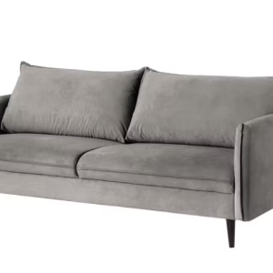 Ropez Juli sofa 3 osobowa wysokie nogi tkanina welur szary 180779 Ropez Juli sofa 3 osobowa wysokie nogi tkanina welur szary 180779
