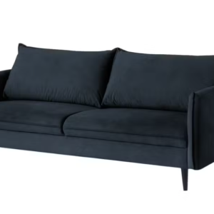 Ropez Juli sofa 3 osobowa wysokie nogi welur ciemny granat 180774 Ropez Juli sofa 3 osobowa wysokie nogi welur ciemny granat 180774