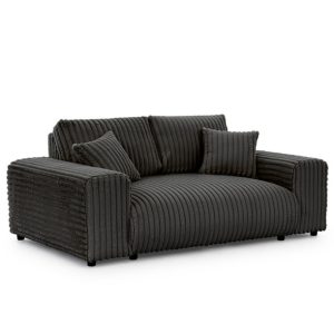 Ropez Justin sofa 2 bez funkcji tkanina dzianina futerko grafitowy Vito 18 691624 Ropez Justin sofa 2 bez funkcji tkanina dzianina futerko grafitowy Vito 18 691624