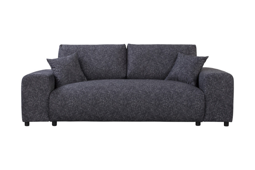Ropez Justin sofa 3 bez funkcji tkanina plusz grafitowy Blur 20 691500