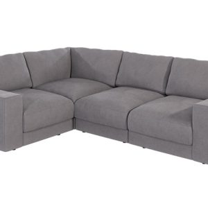Ropez Mystic narożnik lewy 258×188 cm mikrofibra szary 222628 Ropez Mystic narożnik lewy 258×188 cm mikrofibra szary 222628