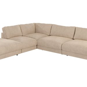 Ropez Mystic narożnik lewy + HO 318×166 cm mikrofibra krem 222630 Ropez Mystic narożnik lewy + HO 318×166 cm mikrofibra krem 222630