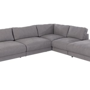 Ropez Mystic narożnik prawy + HO 318×166 cm mikrofibra szary 219425 Ropez Mystic narożnik prawy + HO 318×166 cm mikrofibra szary 219425