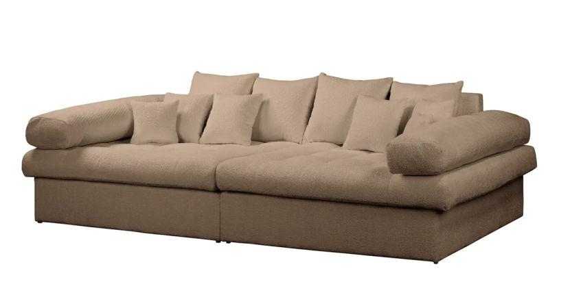 Ropez Naomi Sofa tkanina szenil jasny brąz Catch Me 03 256146
