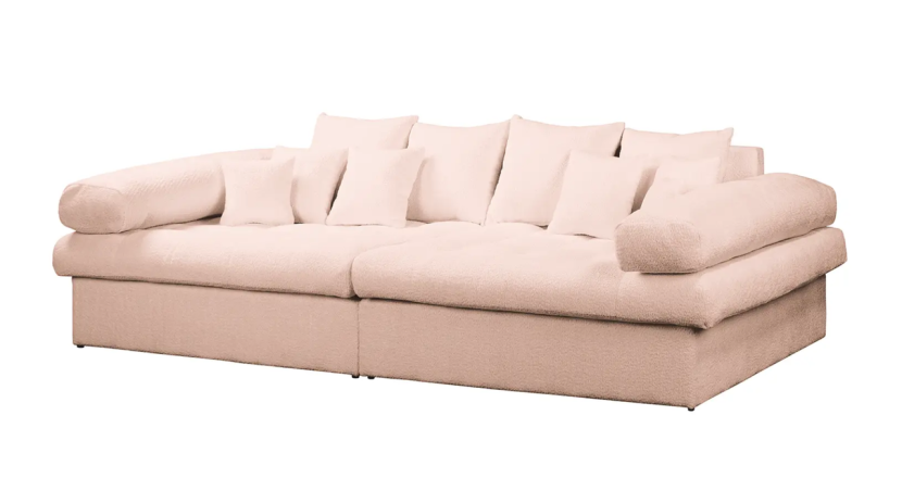 Ropez Naomi Sofa tkanina szenil różowy Catch Me 21 256151