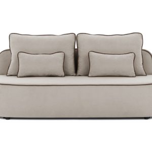 Ropez Saga Kids sofa z funkcją i pojemnikiem tkanina plusz brązowy 1021490