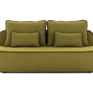 Ropez Saga Kids sofa z funkcją i pojemnikiem tkanina plusz oliwkowy 1021486