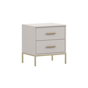 Rosa 23-Stolik Nocny Kaszmir/Złoty 808635