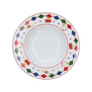 ROSE&TULIPANI THE CHRISTMAS BAND Talerz do zupy 24 cm 680159