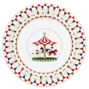 ROSE&TULIPANI XMAS CAROUSEL Okrągła taca 31 cm 674252