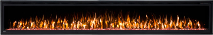 Royal 100 Kominek Elektryczny Led Ścienny / Do Zabudowy - Aflamo 639487