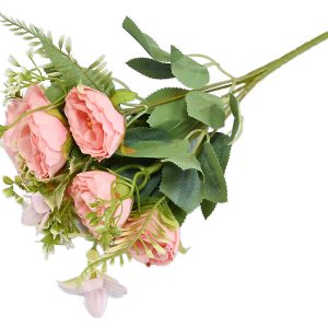 Róża bukiet 31 cm różowy 158329 Róża bukiet 31 cm różowy 158329