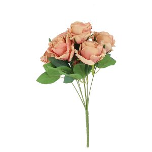 Róża bukiet 39 cm pomarańczowy 55261 Róża bukiet 39 cm pomarańczowy 55261