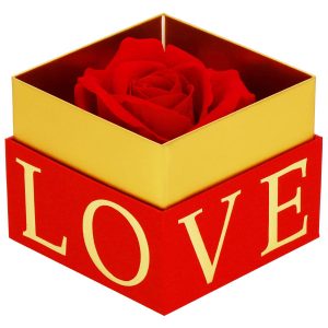 Róża wieczna w eleganckim pudełku prezentowym Love 455261 Róża wieczna w eleganckim pudełku prezentowym Love 455261