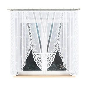 ROZALIA – Firanka gotowa żakardowa z podcięciem na dole – 250×160 cm 774825 ROZALIA – Firanka gotowa żakardowa z podcięciem na dole – 250×160 cm 774825