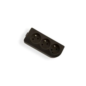 Rozgałęźnik do przedłużacza 3-gniazda z uziemieniem czarny Elgotech GN-30-2 1031342 Rozgałęźnik do przedłużacza 3-gniazda z uziemieniem czarny Elgotech GN-30-2 1031342