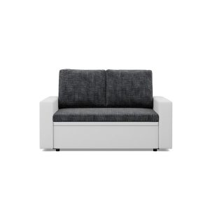 Rozkładana sofa, CAPERO, ekoskóra, 148x87x90 cm, biały, szary | TYLETEGOTU 772864 Rozkładana sofa, CAPERO, ekoskóra, 148x87x90 cm, biały, szary | TYLETEGOTU 772864