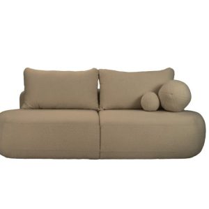 Rozkładana Sofa Fabo z pojmnikiem na pościel, tkanina Quelle Jasnobrązowy 652473 Rozkładana Sofa Fabo z pojmnikiem na pościel, tkanina Quelle Jasnobrązowy 652473