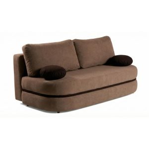 Rozkładana sofa VIBER z funkcją spania i pojemnikiem – Brązowa 964621 Rozkładana sofa VIBER z funkcją spania i pojemnikiem – Brązowa 964621