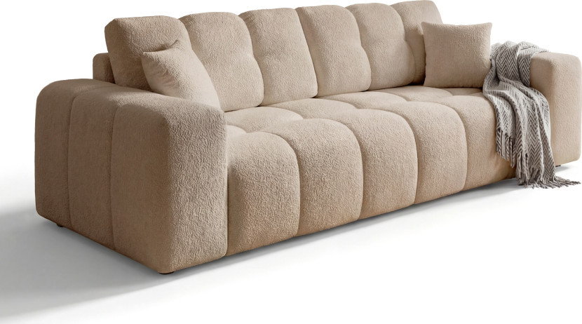 Rozkładana sofa z funkcją spania i pojemnikiem NEBU 987247