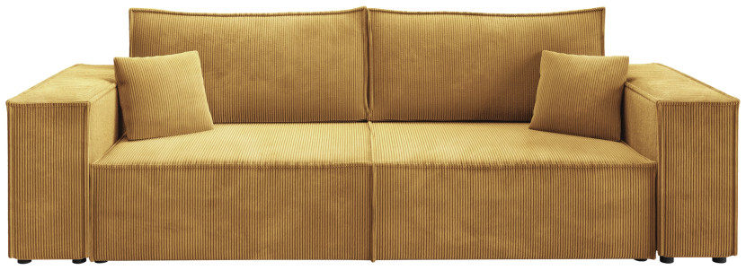 Rozkładana sofa z funkcją spania PEDRO sztruksowa 490136