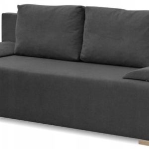 Rozkładana sofa ze sprężynami bonell Eufori Plus Grafitowa 195462 Rozkładana sofa ze sprężynami bonell Eufori Plus Grafitowa 195462