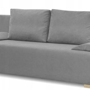 Rozkładana sofa ze sprężynami bonell Eufori Plus Szara 195450 Rozkładana sofa ze sprężynami bonell Eufori Plus Szara 195450