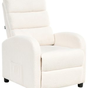 Rozkładany fotel OTUS Boucle Złamana biel 747895 Rozkładany fotel OTUS Boucle Złamana biel 747895