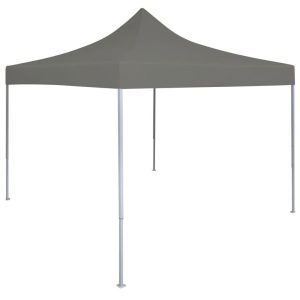 Rozkładany namiot imprezowy 3 x 3 m, antracytowy 617495
