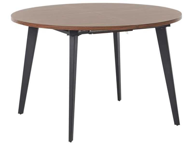 Rozkładany stół 120/150x120 cm ciemne drewno 526899