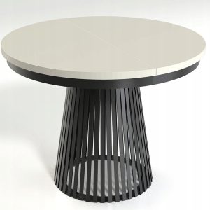 Rozkładany Stół LAMELLA 100-140-180 cm Kaszmir Okrągły Metalowa Podstawa 722859 Rozkładany Stół LAMELLA 100-140-180 cm Kaszmir Okrągły Metalowa Podstawa 722859