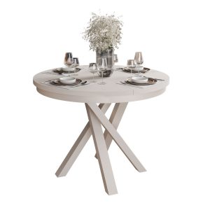Rozkładany stół LUMI, kaszmir 847238 Rozkładany stół LUMI, kaszmir 847238