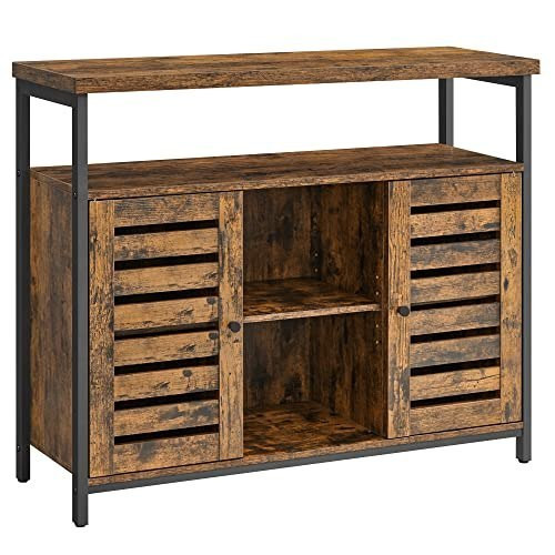 Rustykalna szafka stojąca do przechowywania 100x35 cm 383326