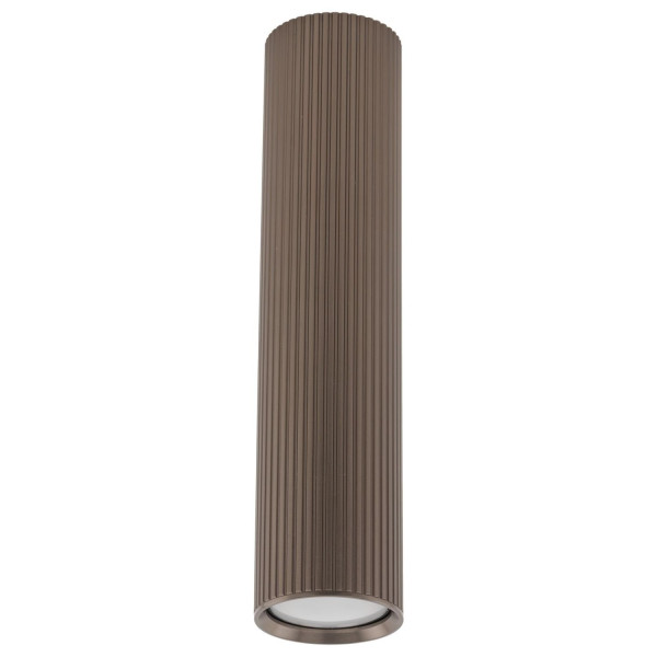 Ryflowana oprawa natynkowa spot TUNE BROWN L 11029 TK Lighting 1002507