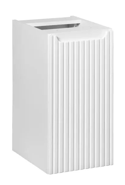 Ryflowana szafka wisząca do łazienki - Zevro 692654