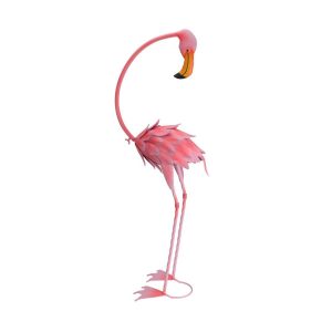Rzeźba ogrodowa Flaming metalowy 70 cm 79456 Rzeźba ogrodowa Flaming metalowy 70 cm 79456