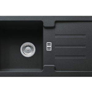 SAG614-78zlewozmywak 1-komorowy 78 cm onyx 43954 SAG614-78zlewozmywak 1-komorowy 78 cm onyx 43954