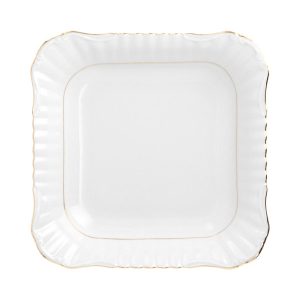 Salaterka kwadratowa 24 cm Iwona Złota Linia B014 455123 Salaterka kwadratowa 24 cm Iwona Złota Linia B014 455123