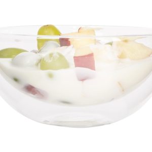 Salaterka Manhattan Double Glass szklana 300 ml transparentna 33689 Salaterka Manhattan Double Glass szklana 300 ml transparentna 33689